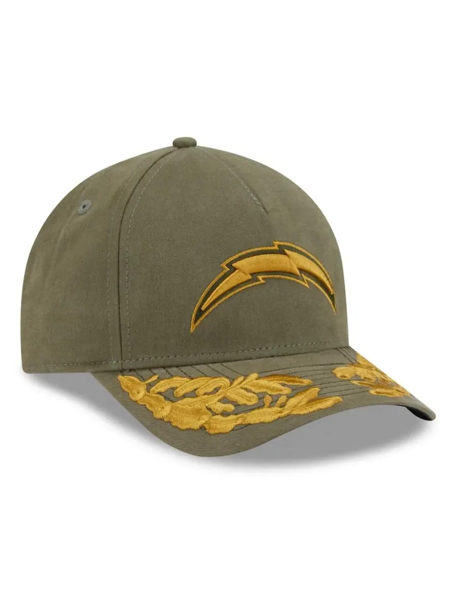 New Era Регулируемая кепка Alpha Men's Industries оливкового цвета с символикой Los Angeles — изображение 2 из 5, оливковый