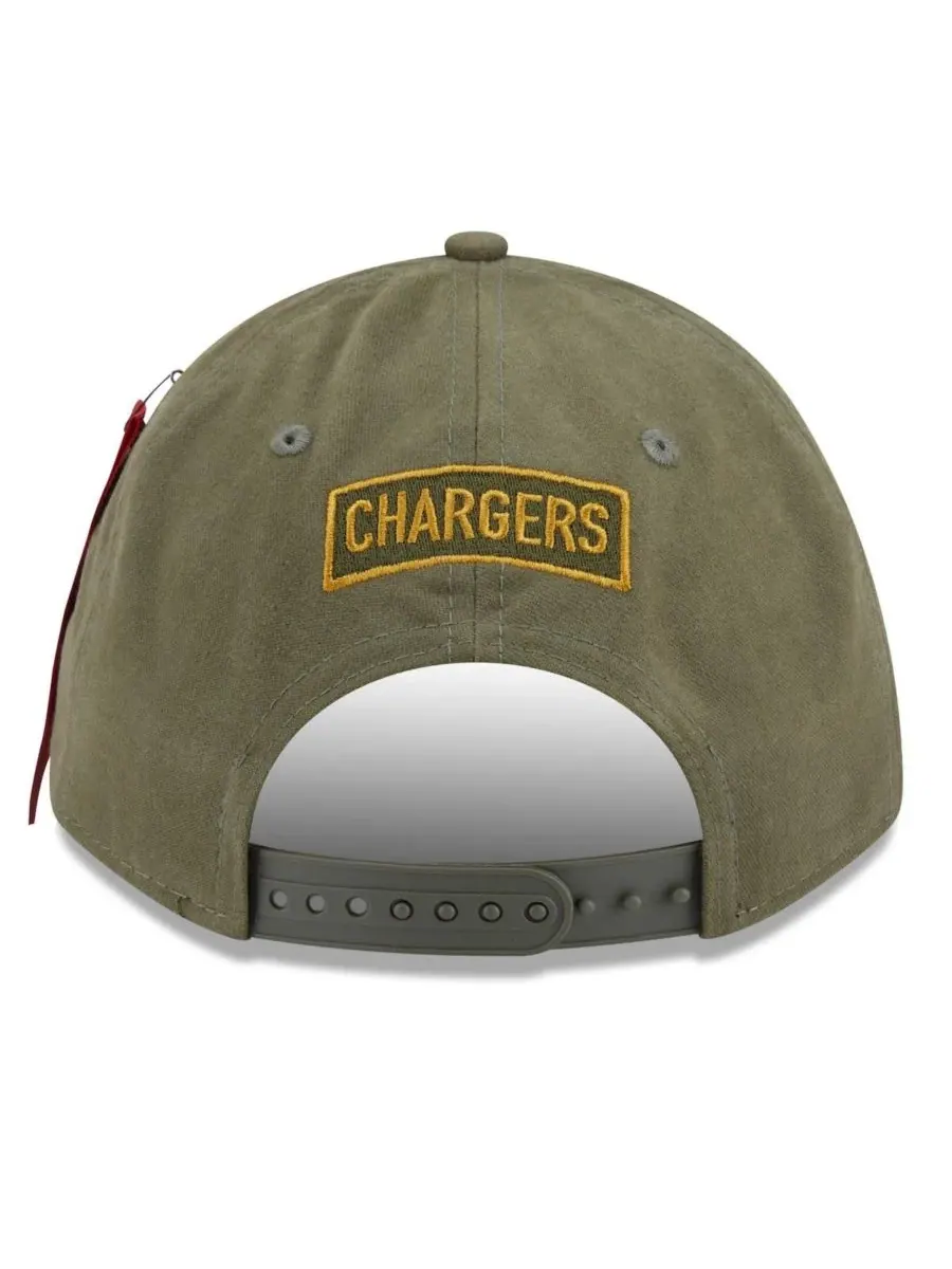 New Era Регулируемая кепка Alpha Men's Industries оливкового цвета с символикой Los Angeles — изображение 3 из 5, оливковый