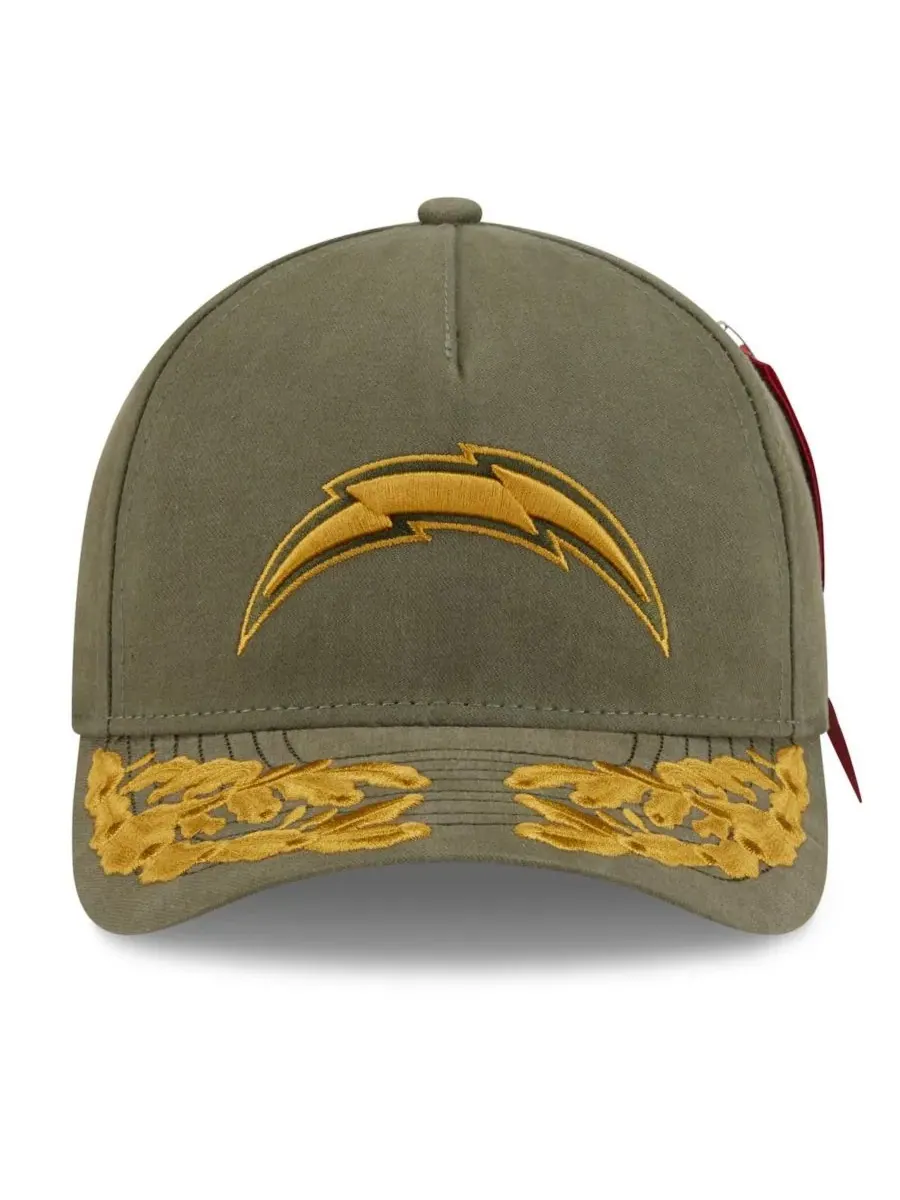 New Era Регулируемая кепка Alpha Men's Industries оливкового цвета с символикой Los Angeles — изображение 4 из 5, оливковый