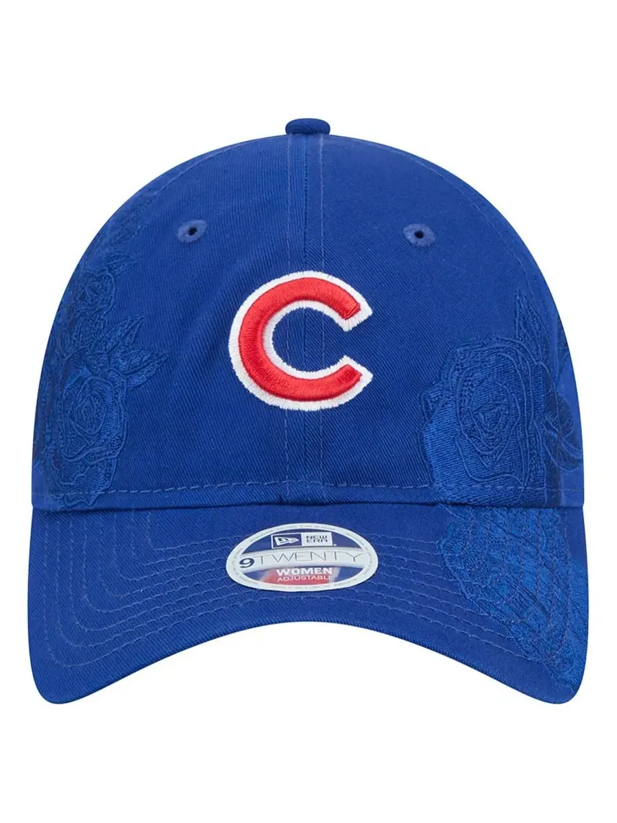 Кепка New Era Chicago Cubs Roses 9TWENTY — изображение 2 из 5, королевский