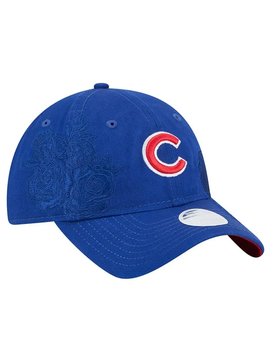 Кепка New Era Chicago Cubs Roses 9TWENTY — изображение 3 из 5, королевский