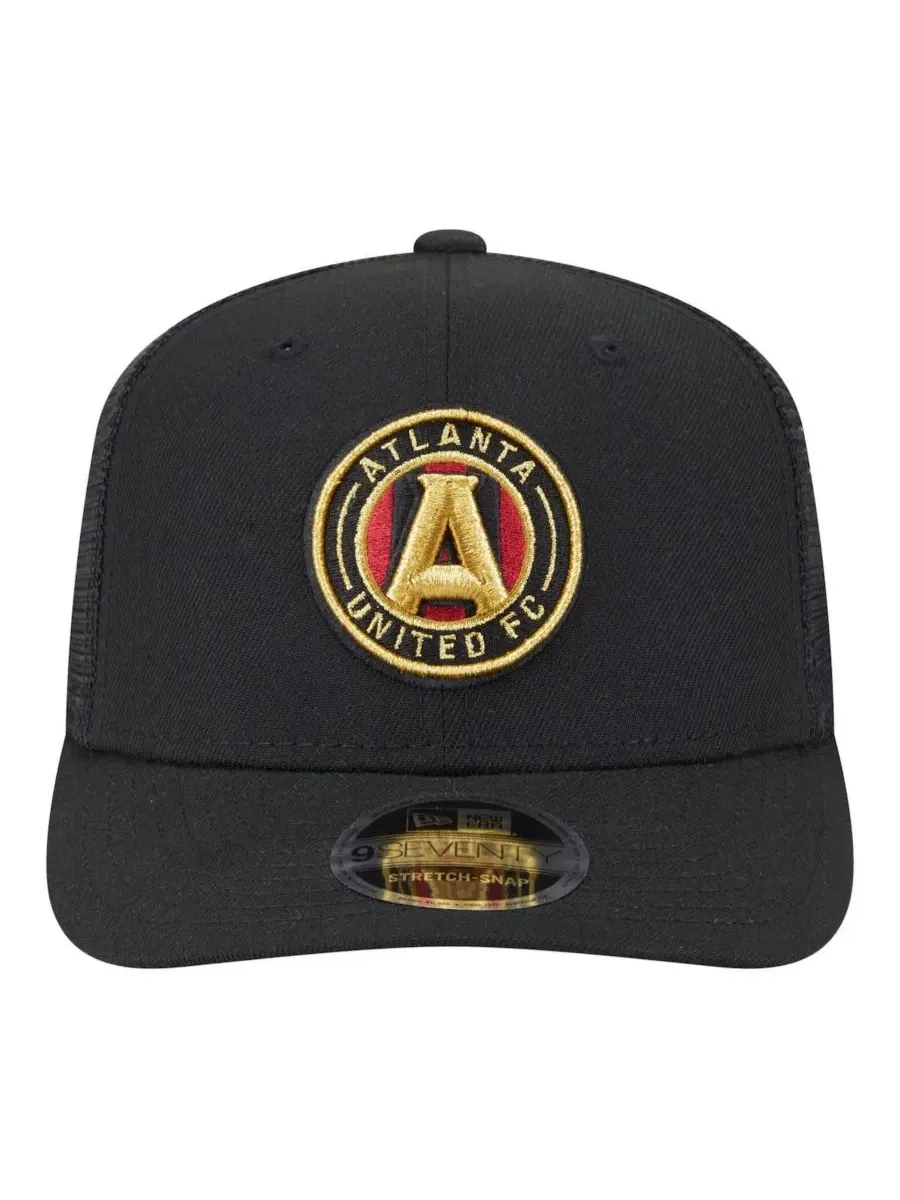 Кепка New Era Atlanta United FC Jersey Hook 9SEVENTY — изображение 2 из 5, черный