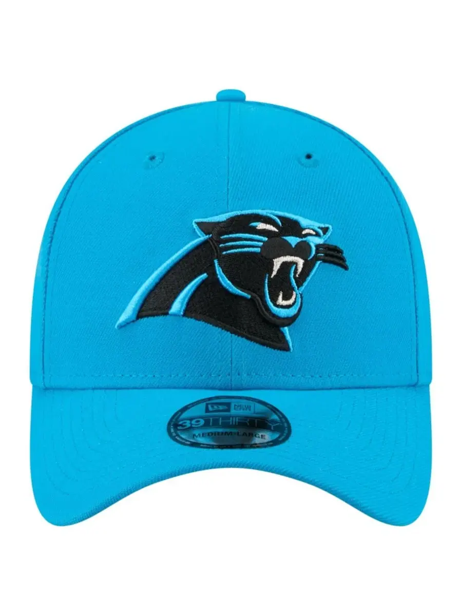 Кепка с вышивкой Carolina Panthers New Era — изображение 4 из 5, синий