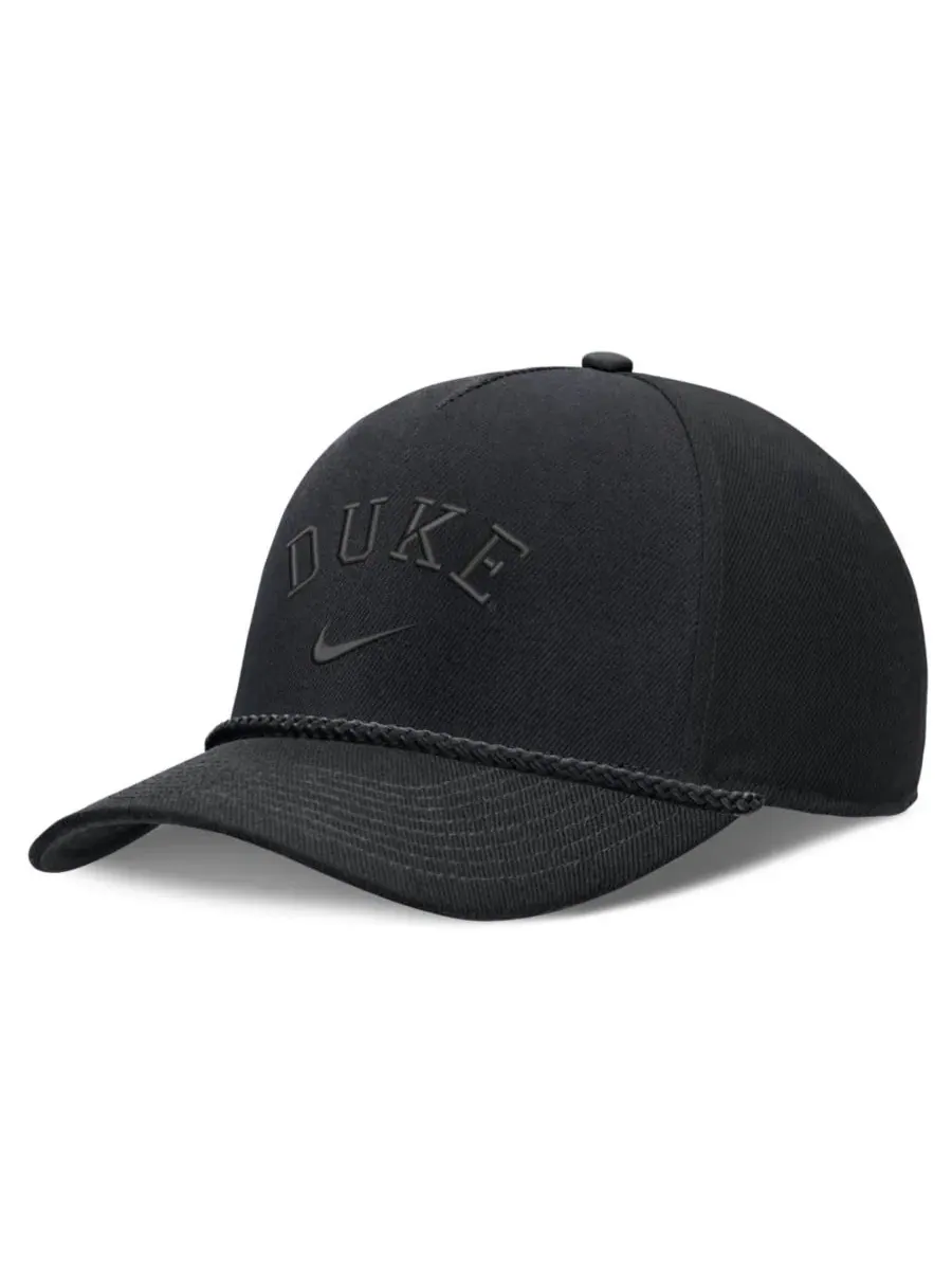 Кепка Nike с принтом Duke Blue Devils — изображение 1 из 4, черный