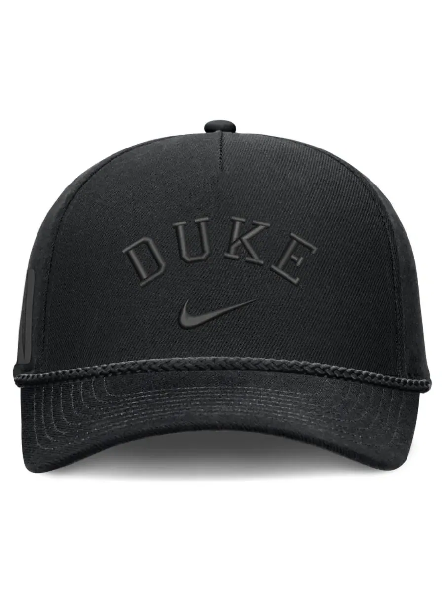Кепка Nike с принтом Duke Blue Devils — изображение 2 из 4, черный