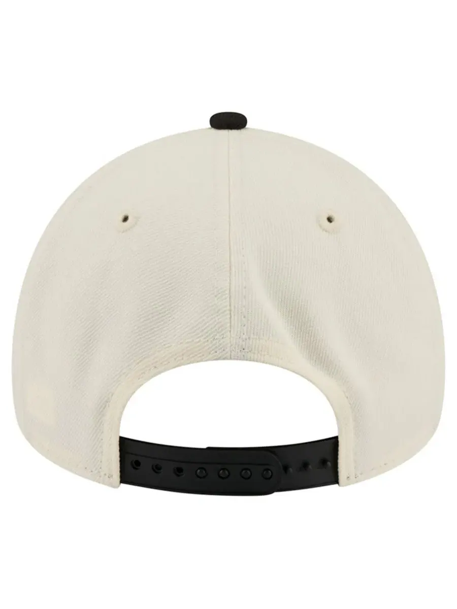 Бейсболка New Era Atlanta Braves Stadium Chrome 9FORTY A-Frame — изображение 3 из 4, бежевый