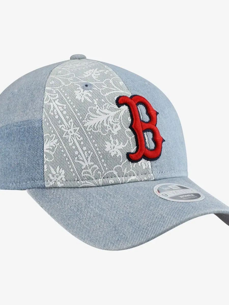 Кепка из денима с заплатками New Era — изображение 3 из 4, джинсовый синий