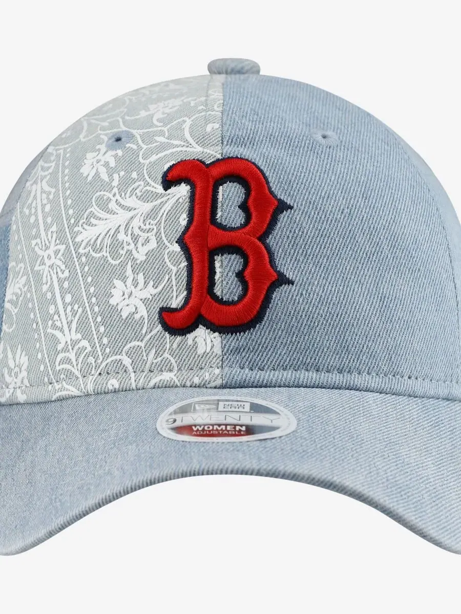 Кепка из денима с заплатками New Era — изображение 4 из 4, джинсовый синий