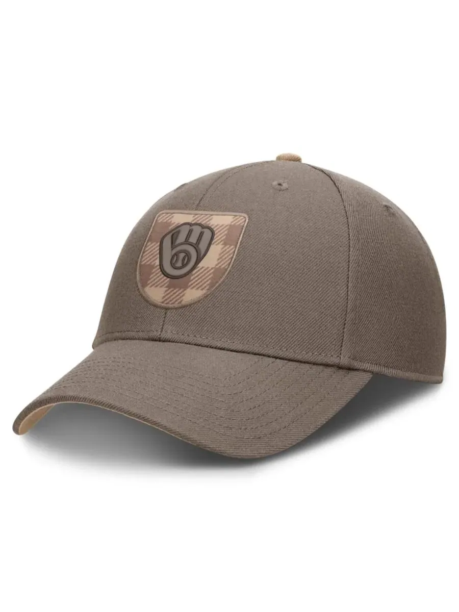 Бейсболка Nike с вышивкой Milwaukee Brewers — изображение 1 из 5