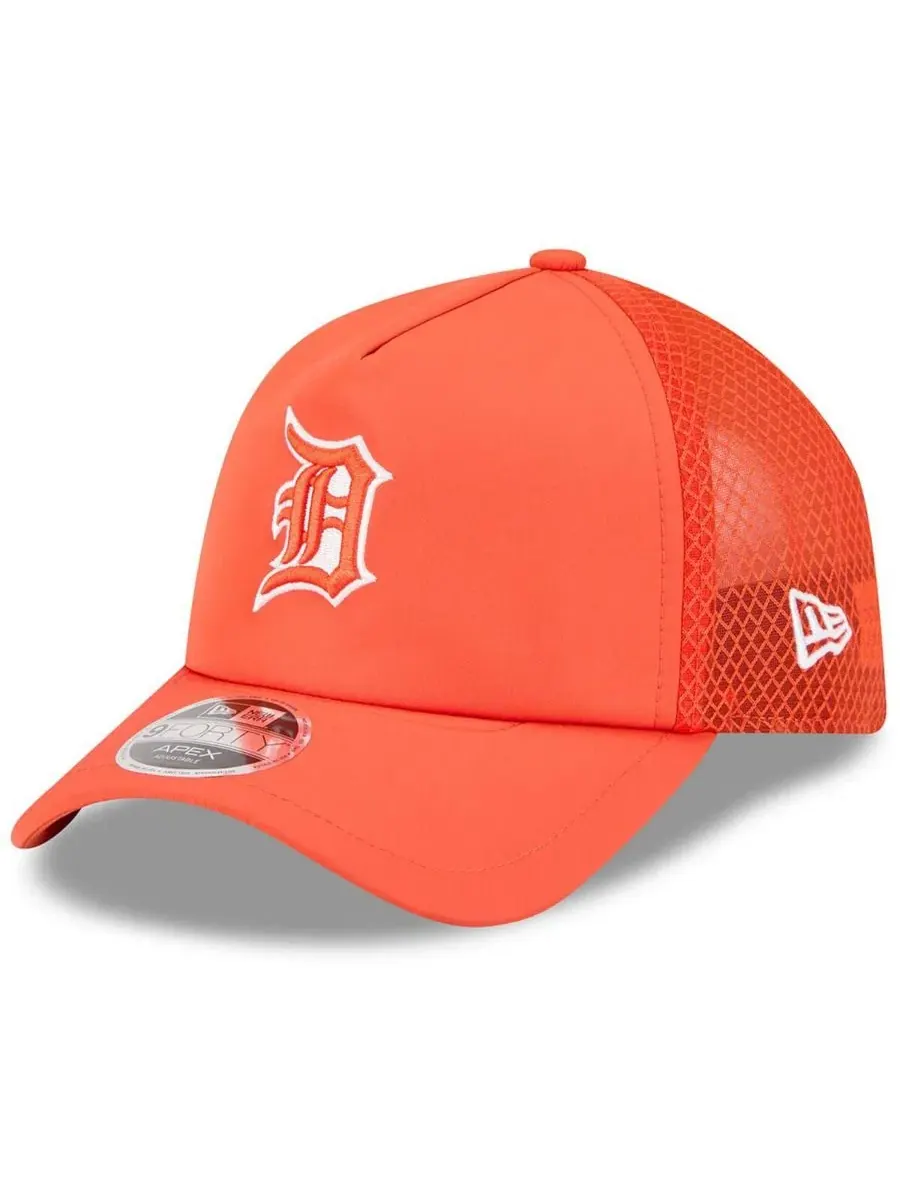 Кепка-тракер с эмблемой Detroit Tigers New Era — изображение 1 из 4, оранжевый