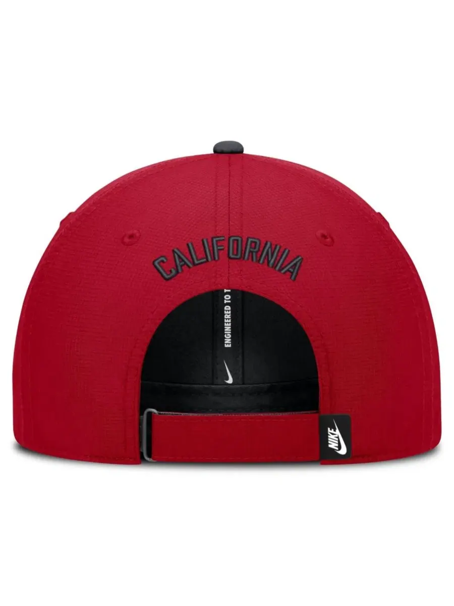 Кепка Nike с вышивкой, модель California Angels Cooperstown Collection — изображение 4 из 4, красный