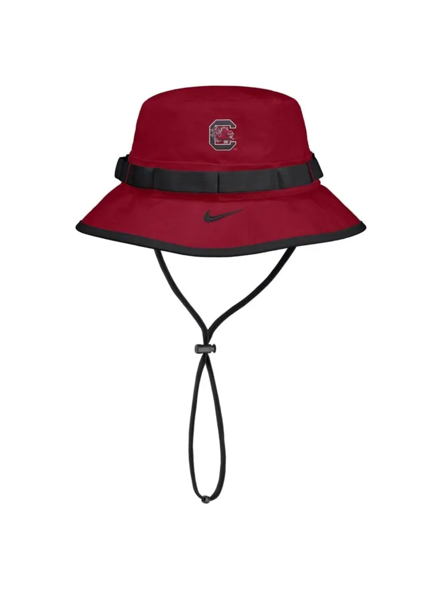 Базовый кепка-бони от Nike, с принтом South Carolina Gamecocks — изображение 1 из 2, гранат