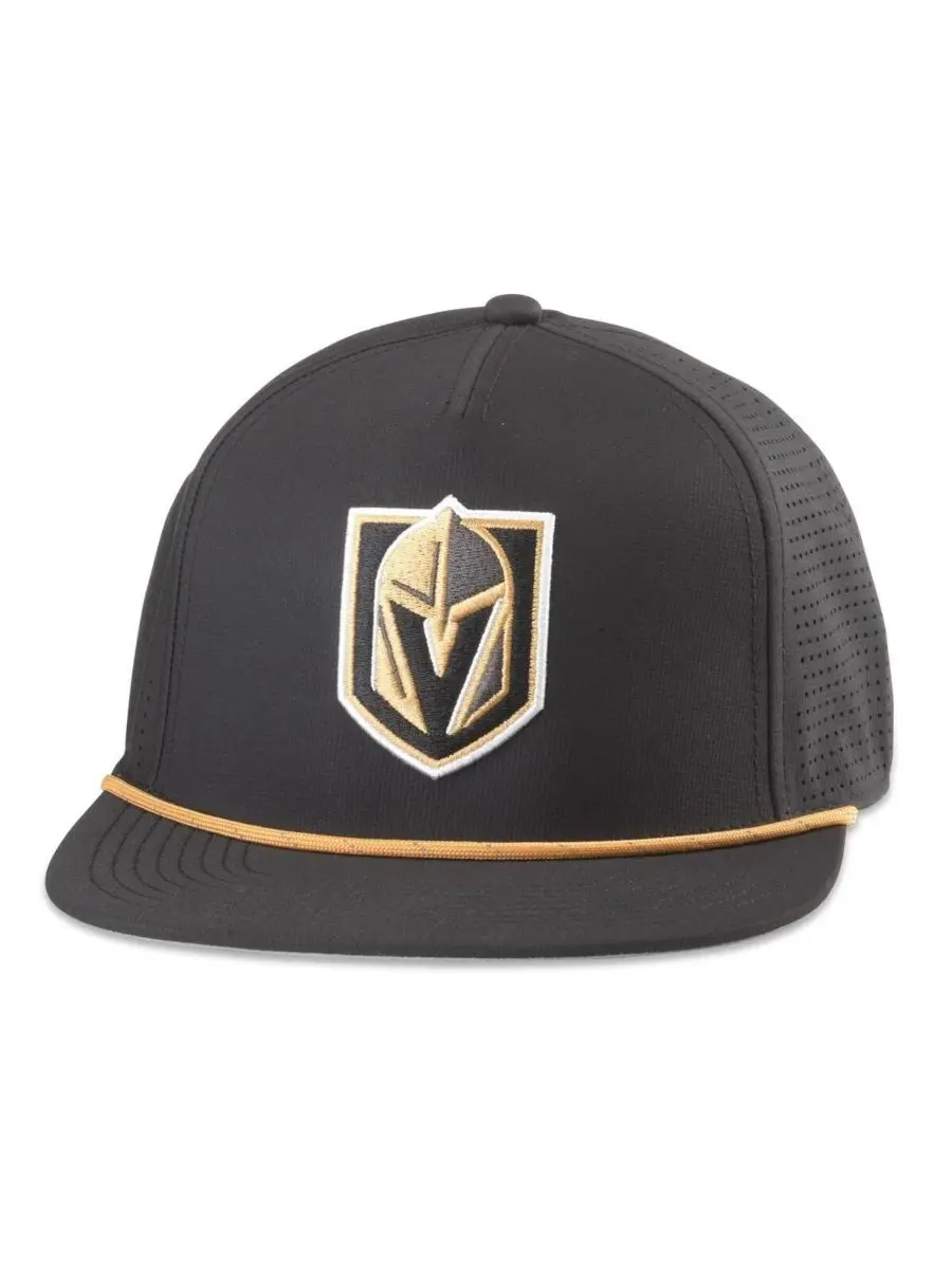 American Needle Мужская черная регулируемая кепка Buxton Pro Tech с символикой Vegas Golden Knights — изображение 1 из 3