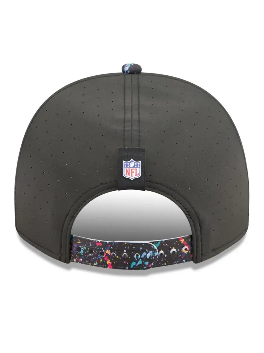 New Era Мужская черная бейсболка New York Jets 2025 NFL Crucial Catch A-Frame 9FIFTY Snapback — изображение 3 из 4, черный