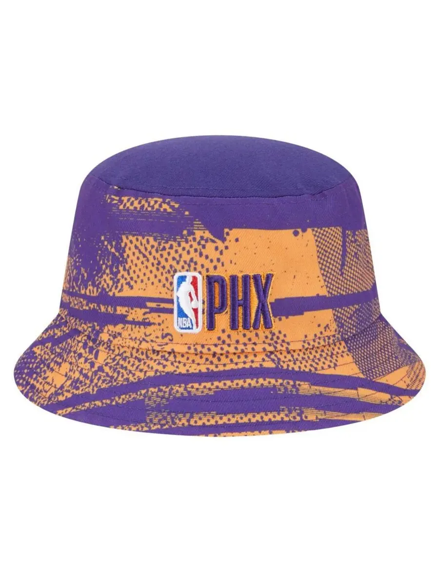New Era Мужская панама Phoenix Suns фиолетово-оранжевого цвета с логотипом команды — изображение 3 из 4, фиолетовый оранжевый