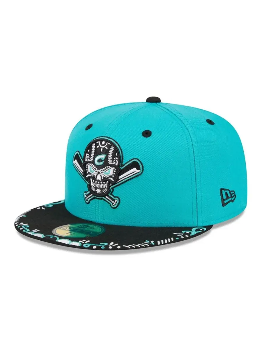Кепка Columbus Clippers 2026 Copa De La Diversion 59FIFTY New Era — изображение 1 из 5, светлый синий черный