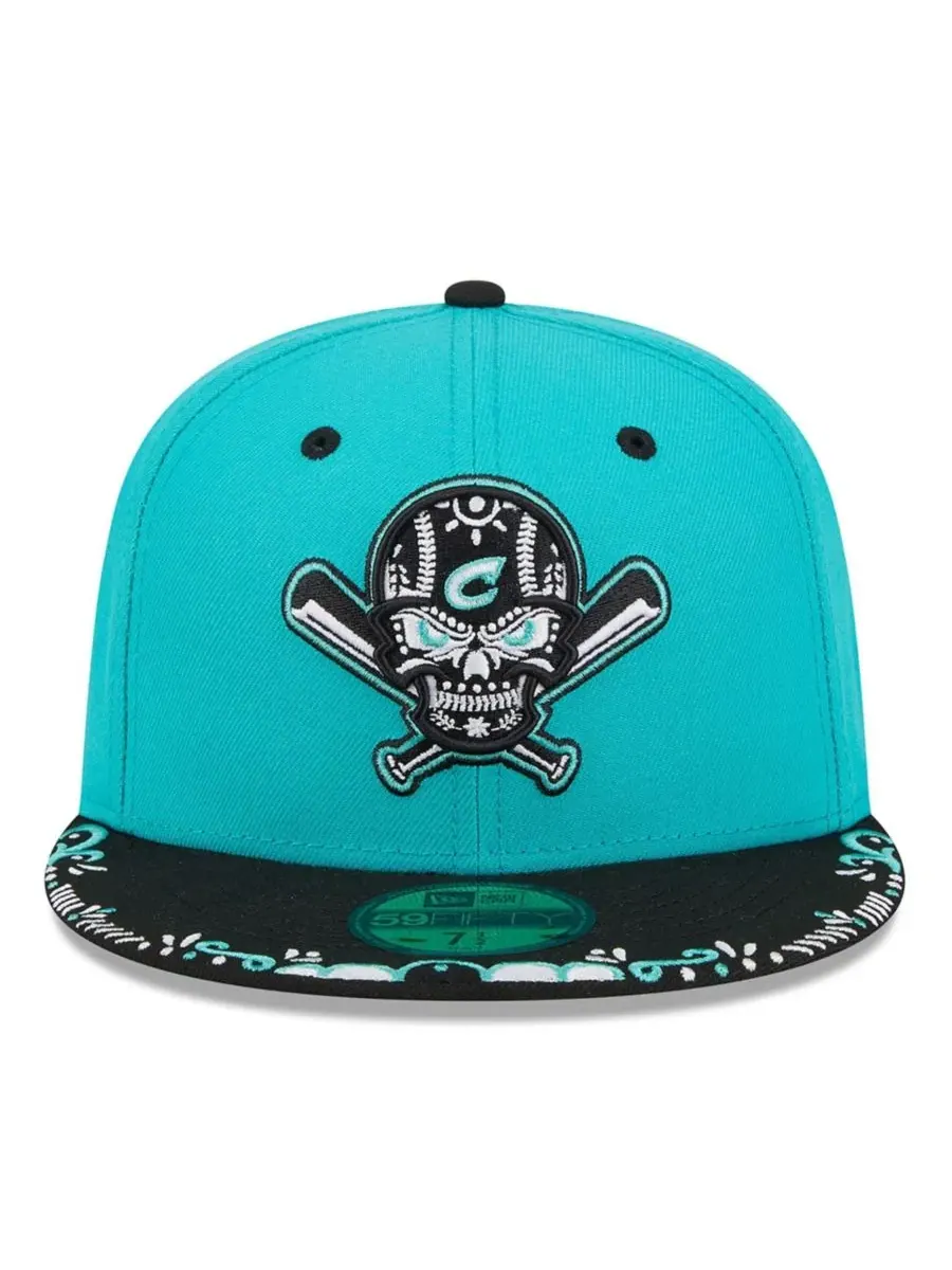 Кепка Columbus Clippers 2026 Copa De La Diversion 59FIFTY New Era — изображение 5 из 5, светлый синий черный