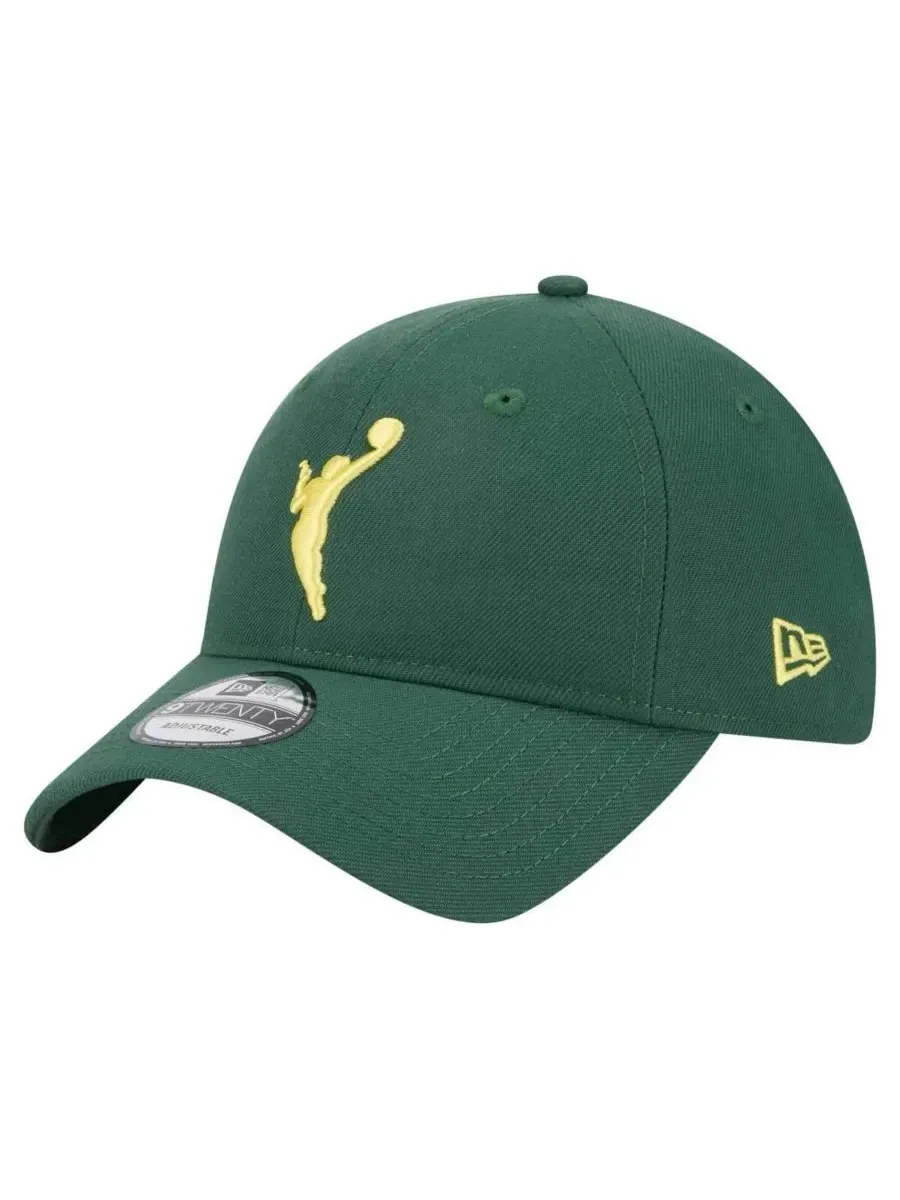 New Era Мужская зеленая регулируемая кепка Seattle Storm 9TWENTY — изображение 3 из 4, зеленый