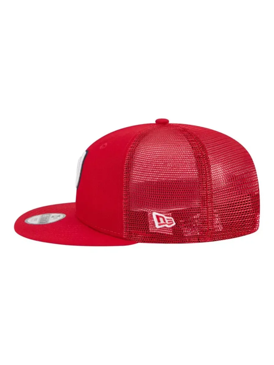 Кепка-тракер с высокой тульей Washington Nationals New Era — изображение 6 из 7, красный