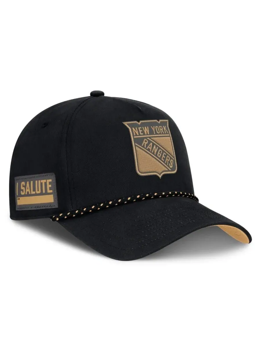 Кепка с эмблемой New York Rangers, модель Military Appreciation Authentic Pro Fanatics — изображение 1 из 4