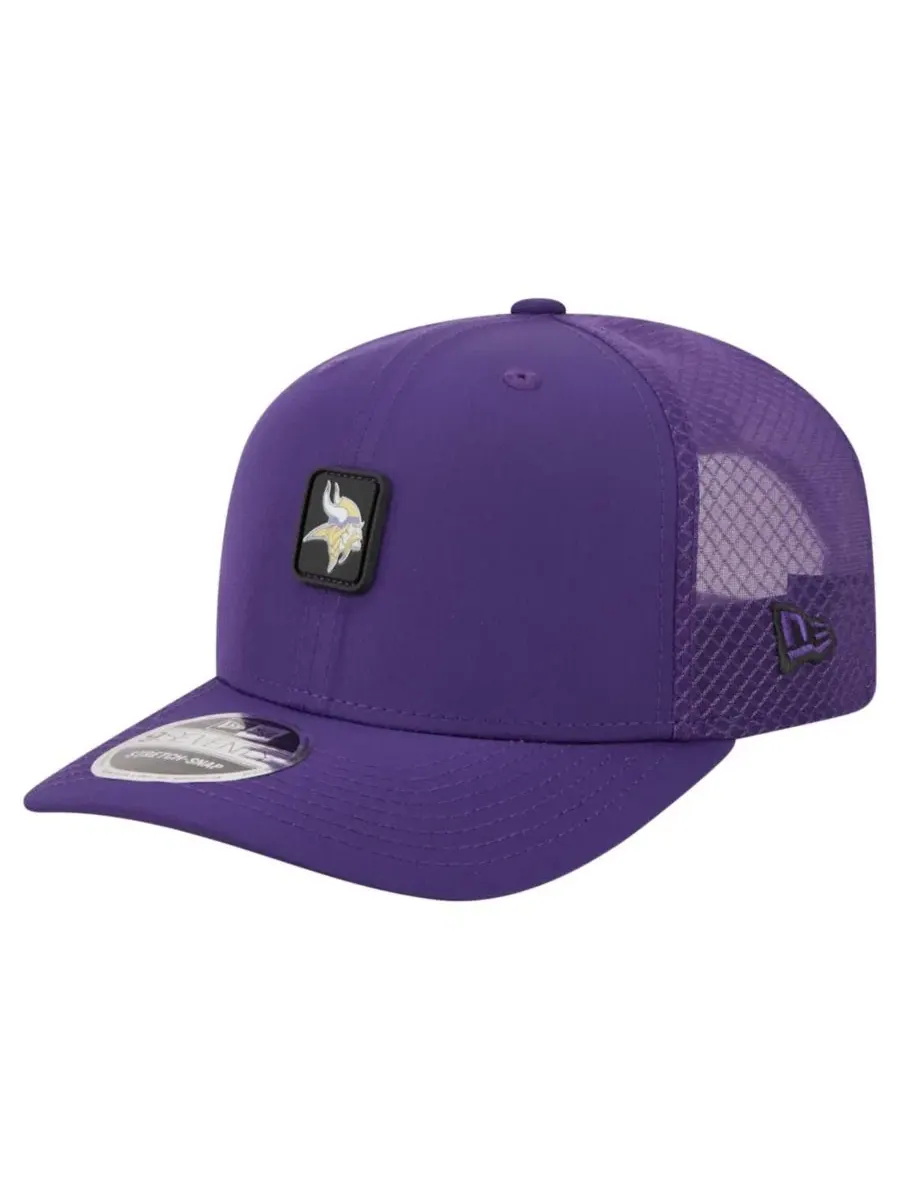 Кепка New Era 9SEVENTY с вышитым логотипом Minnesota Vikings — изображение 1 из 5, фиолетовый