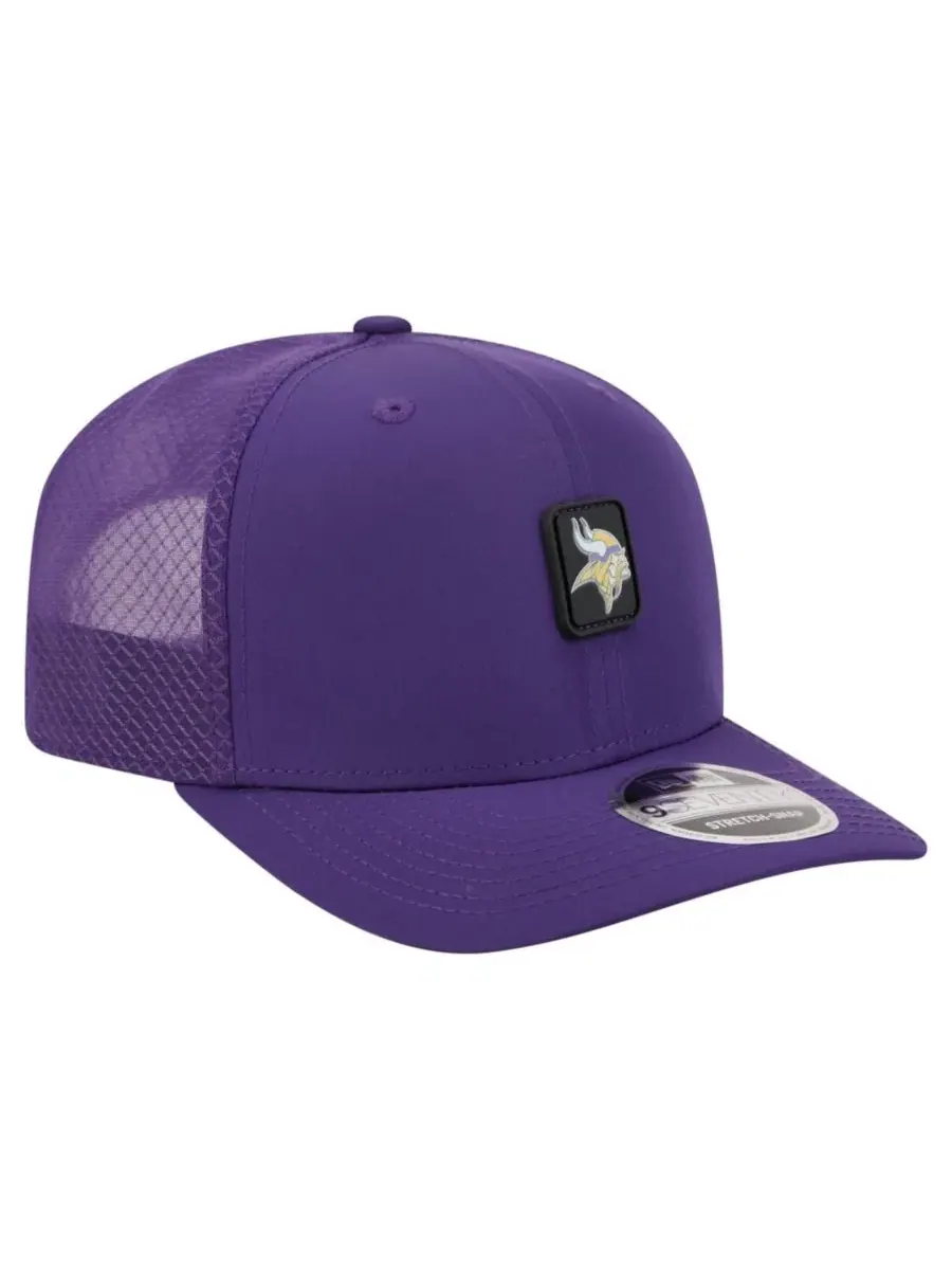 Кепка New Era 9SEVENTY с вышитым логотипом Minnesota Vikings — изображение 3 из 5, фиолетовый