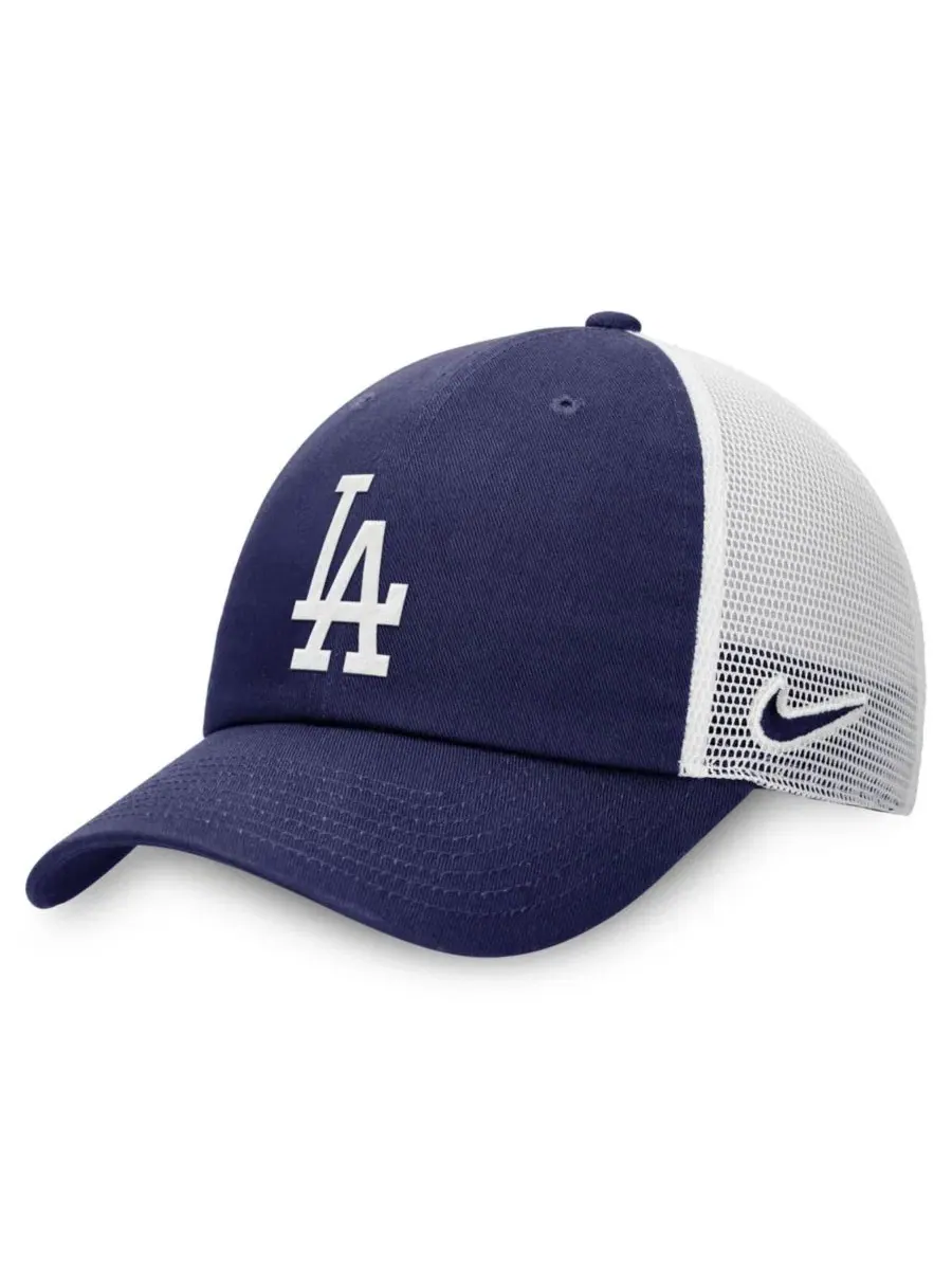 Бейсболка Nike Los Angeles Dodgers Club Trucker — изображение 1 из 4, белый