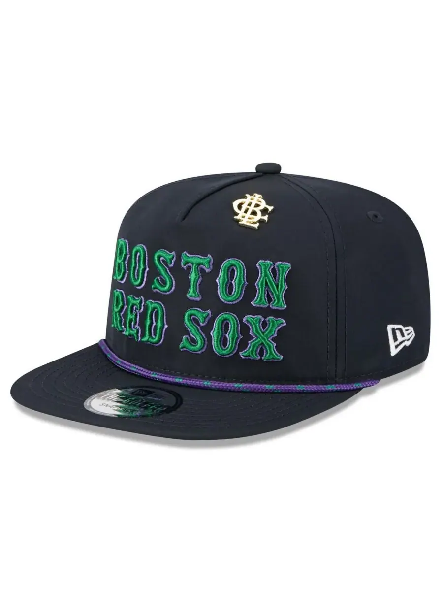 New Era Мужская темно-синяя бейсболка Boston Red Sox 2025 Big League Chew Golfer Snapback — изображение 1 из 5, темно-синий