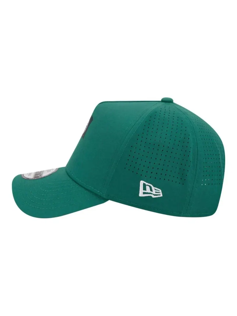 Кепка с принтом команды Seattle Mariners, модель Pin Seeker 9FORTY A-Frame New Era — изображение 7 из 7, зеленый