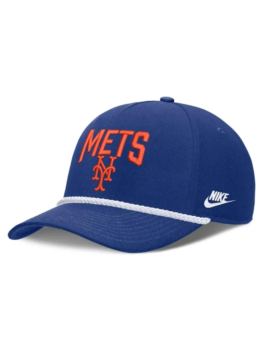 Кепка с изогнутым козырьком Nike Cooperstown Rise — изображение 1 из 4, королевский