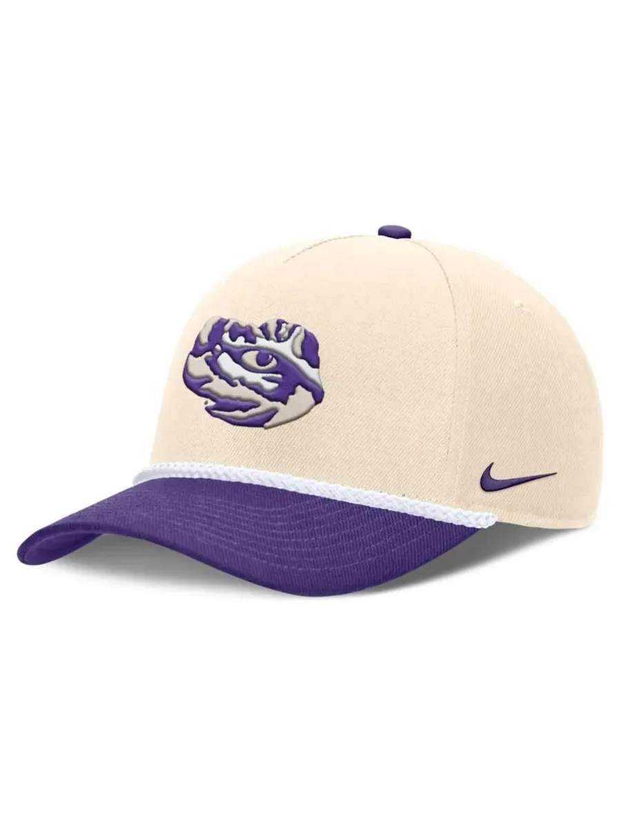 Кепка Nike Rise с вышивкой LSU Tigers — изображение 1 из 1, натуральный фиолетовый