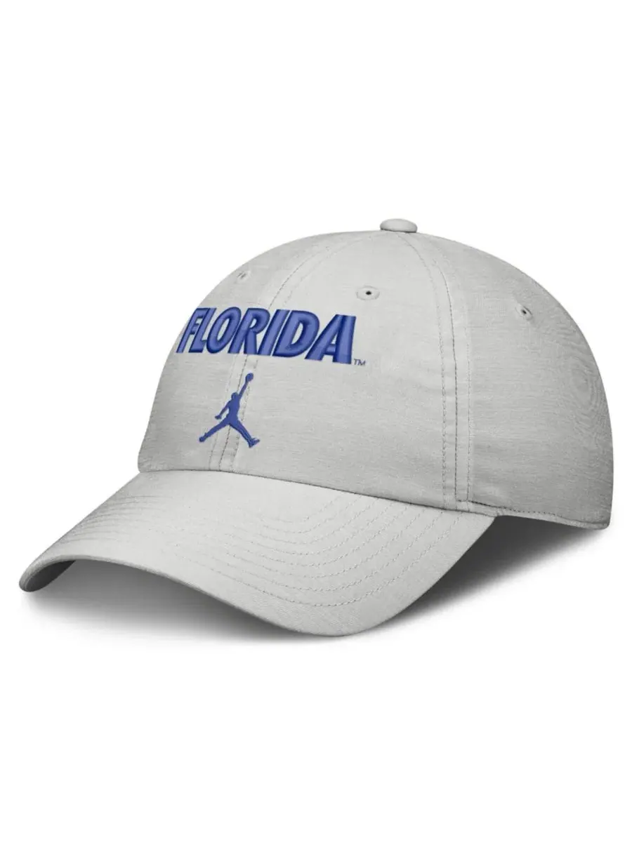 Кепка Florida Gators 2026 On-Field Gameday Club Jordan — изображение 1 из 3, серый