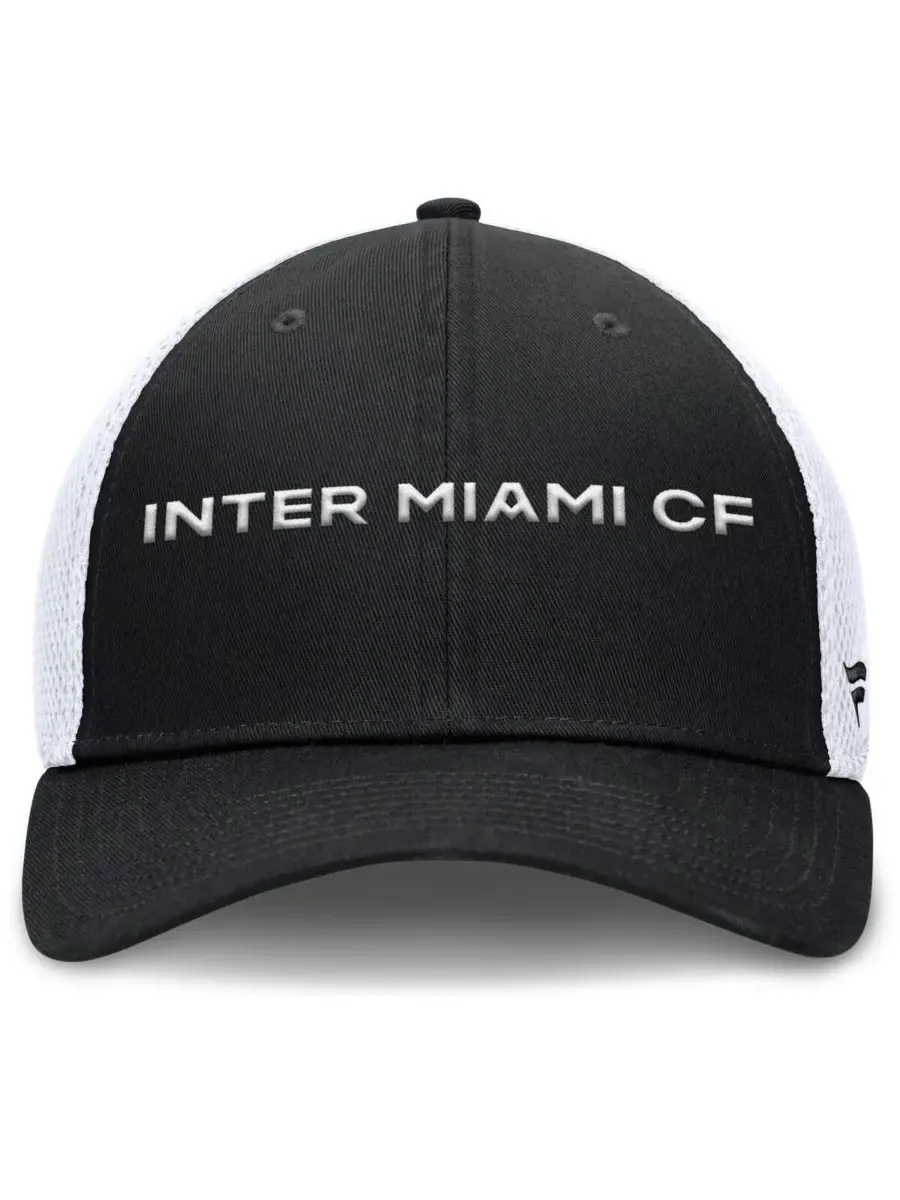 Fanatics Мужская черная кепка Inter Miami CF Rocket Flex — изображение 2 из 4, черный