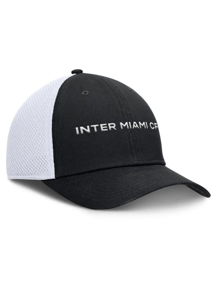 Fanatics Мужская черная кепка Inter Miami CF Rocket Flex — изображение 3 из 4, черный