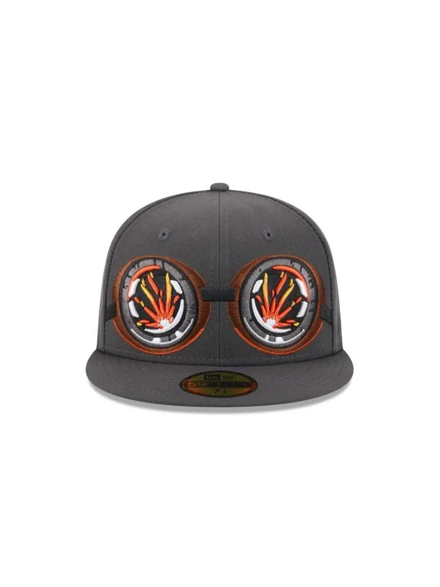 New Era Мужская серая кепка Lehigh Valley IronPigs Theme Nights 59FIFTY — изображение 2 из 4, серый