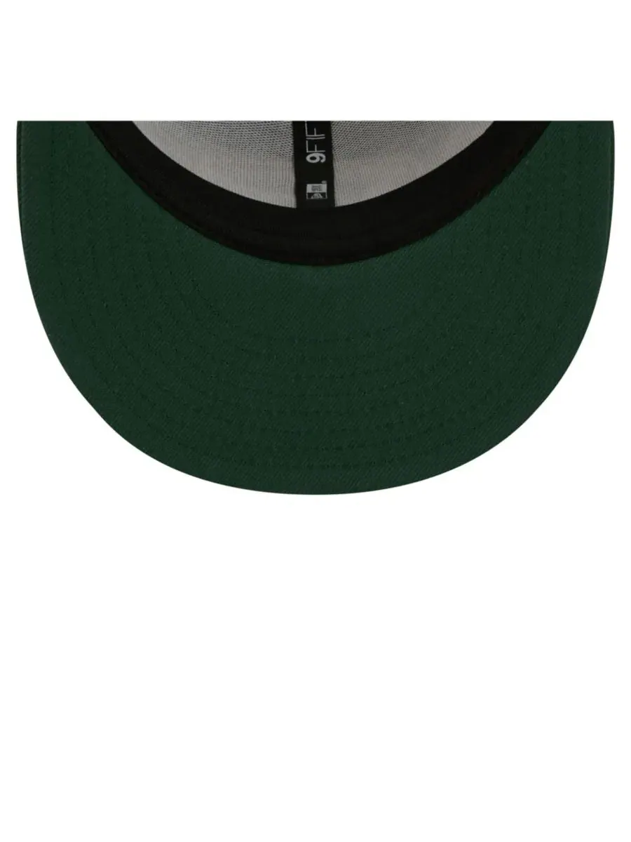 Кепка-снапбек New Era Core Team 9FIFTY с вышитым логотипом Green Bay Packers — изображение 5 из 5, зеленый