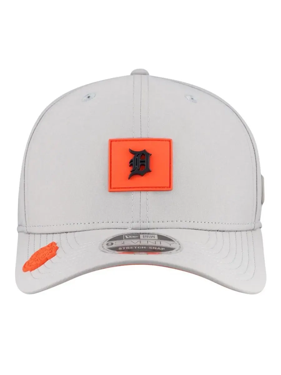 Бейсболка с козырьком Detroit Tigers 2026 Clubhouse 9SEVENTY New Era — изображение 2 из 4, серый