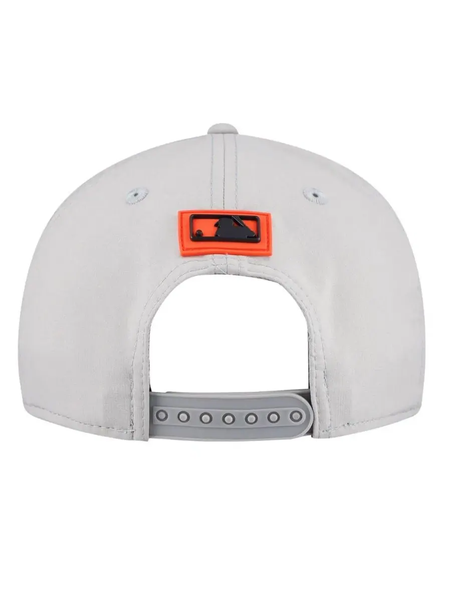 Бейсболка с козырьком Detroit Tigers 2026 Clubhouse 9SEVENTY New Era — изображение 4 из 4, серый