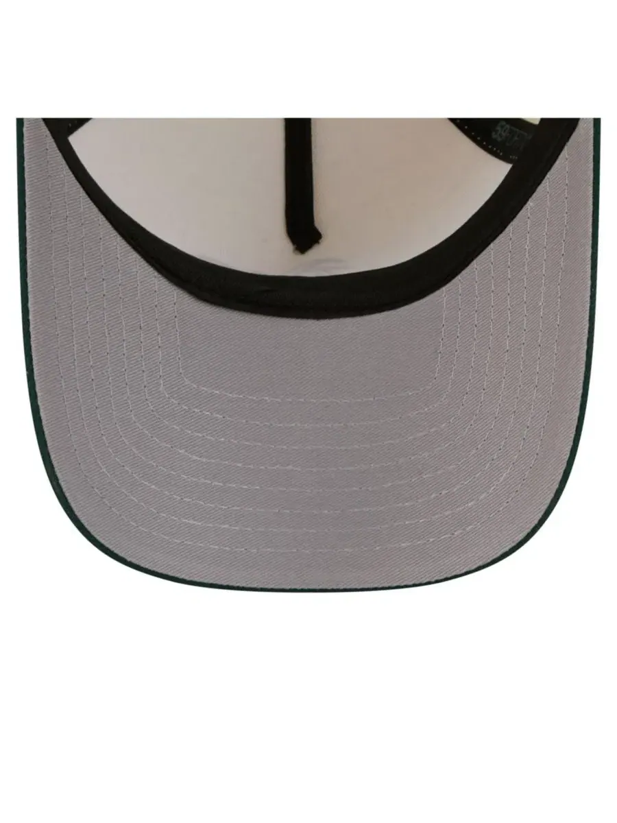 Бейсболка New Era Athletics Chrome A-Frame 59FORTY — изображение 4 из 5, зеленый