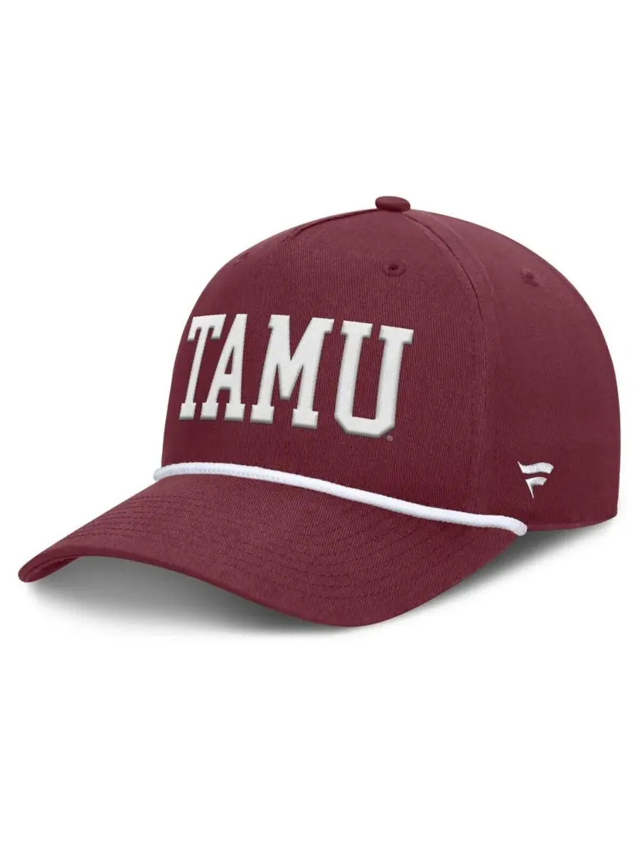 Fanatics Мужская бордовая кепка Texas A&M Aggies с регулируемой высотой для фиксации фол-мяча — изображение 1 из 4