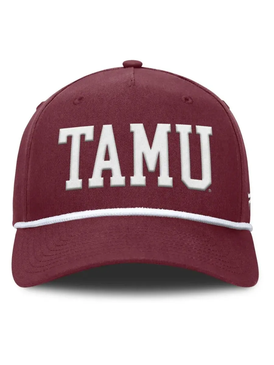 Fanatics Мужская бордовая кепка Texas A&M Aggies с регулируемой высотой для фиксации фол-мяча — изображение 4 из 4