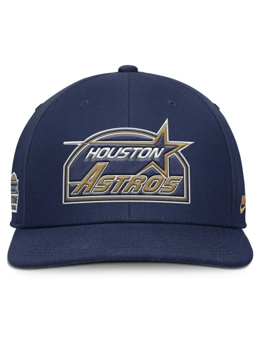 Nike Мужская темно-синяя бейсболка Houston Astros Pro Performance Snapback — изображение 4 из 4, темно-синий