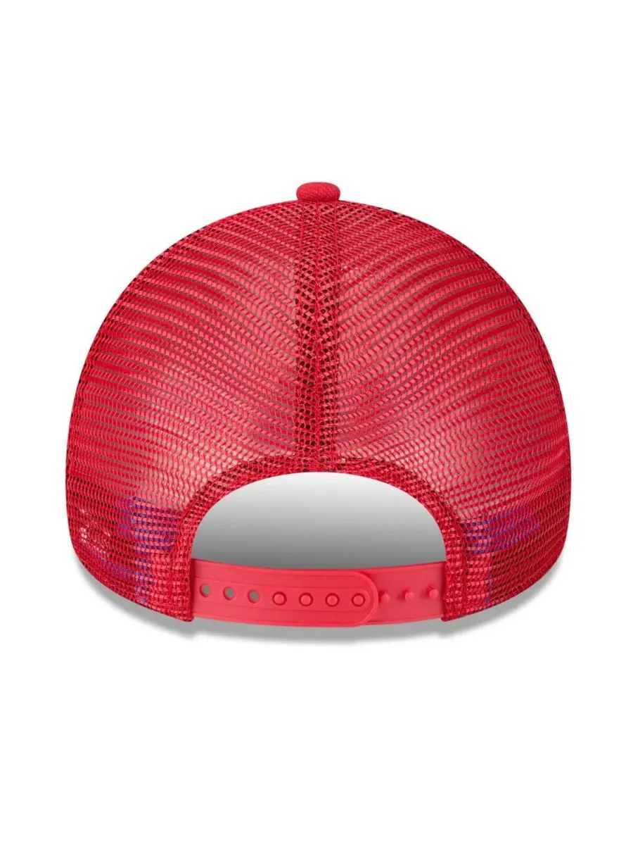 New Era Мужская красная регулируемая кепка-тракер Washington Nationals 2025 Big League Chew A-Frame — изображение 3 из 4