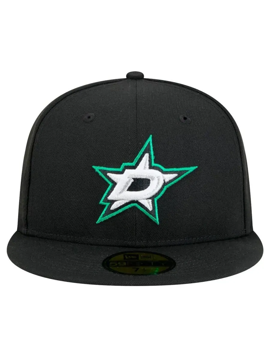 New Era Мужская черная бейсболка Dallas Stars Core 59FIFTY — изображение 2 из 4, черный
