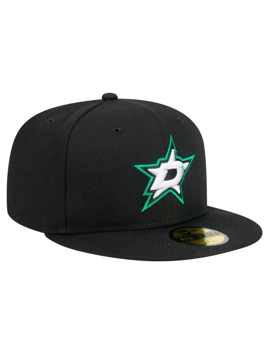 New Era Мужская черная бейсболка Dallas Stars Core 59FIFTY — изображение 3 из 4, черный