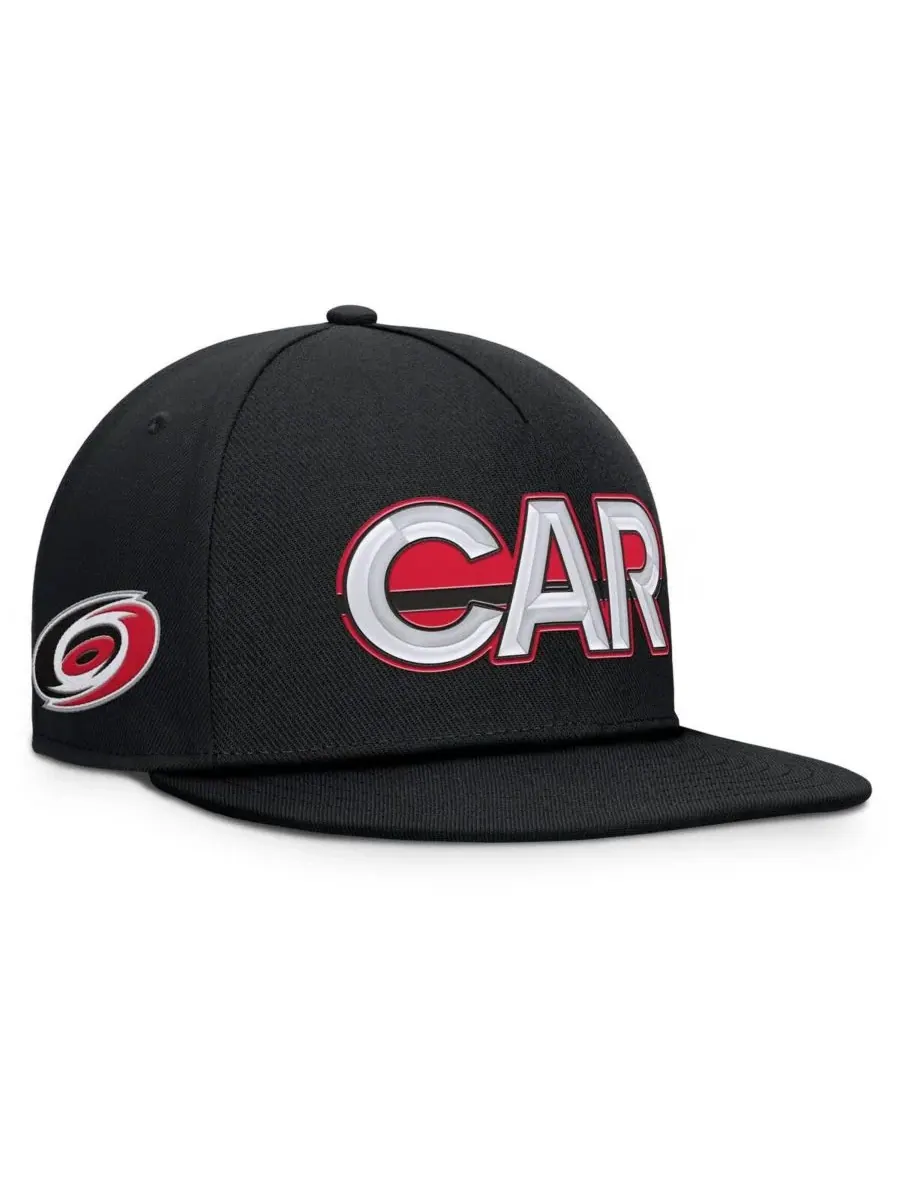 Fanatics Мужская черная бейсболка Carolina Hurricanes с логотипом команды на катке — изображение 1 из 4, черный