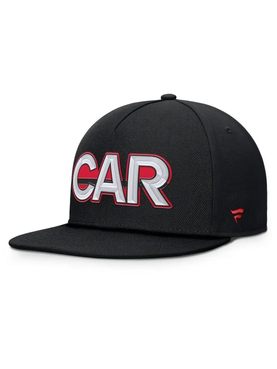 Fanatics Мужская черная бейсболка Carolina Hurricanes с логотипом команды на катке — изображение 3 из 4, черный
