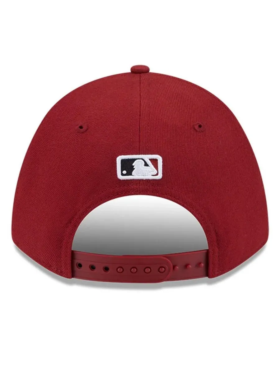 New Era Мужская красная кепка Arizona Diamondbacks Player Replica 9FORTY с регулируемым размером — изображение 3 из 5