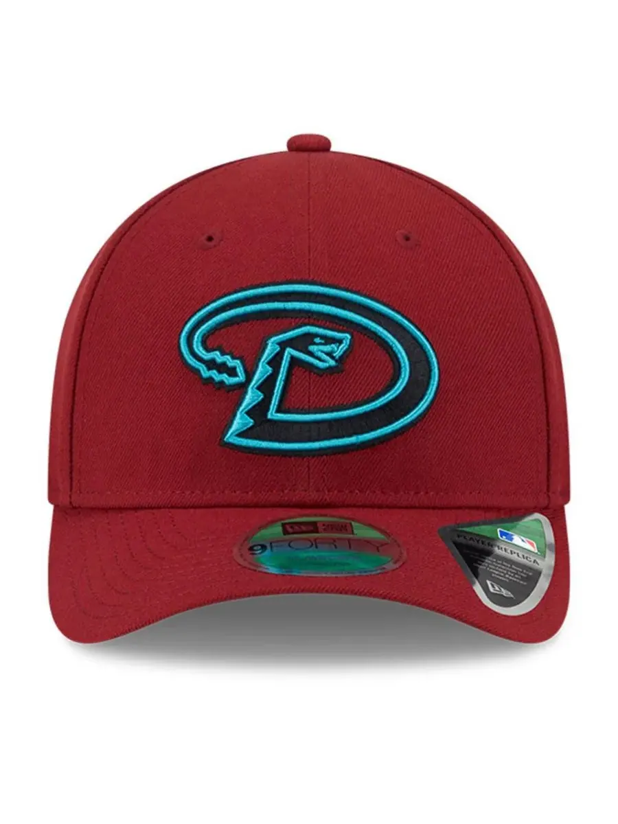 New Era Мужская красная кепка Arizona Diamondbacks Player Replica 9FORTY с регулируемым размером — изображение 4 из 5