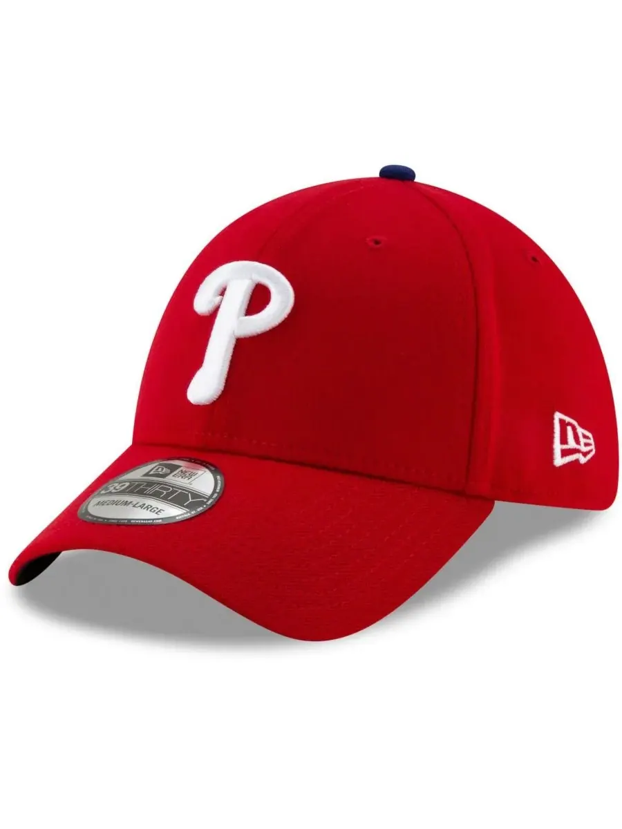 New Era Мужская красная бейсболка Philadelphia Phillies Game Team Classic 39Thirty Flex — изображение 1 из 2, красный